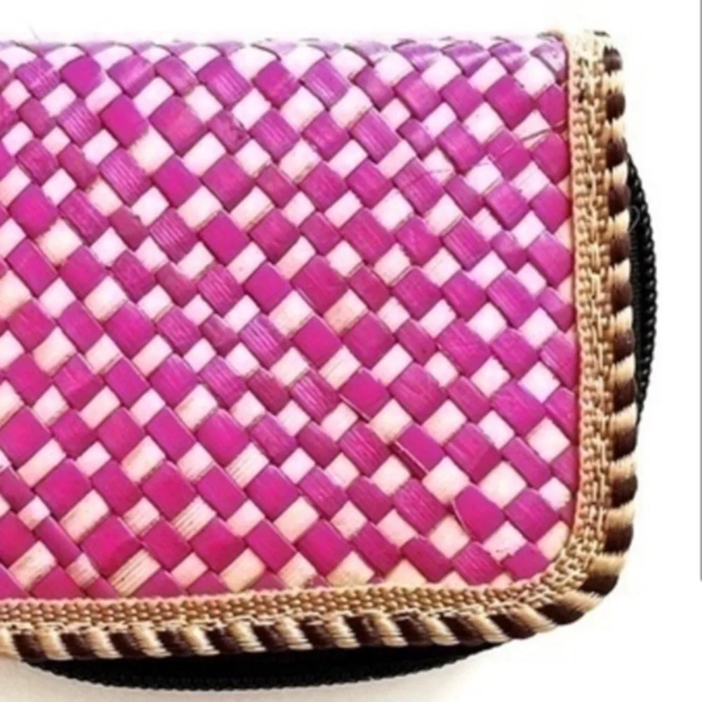 5 for $25! Coin Purse! Handwoven Bamboo!